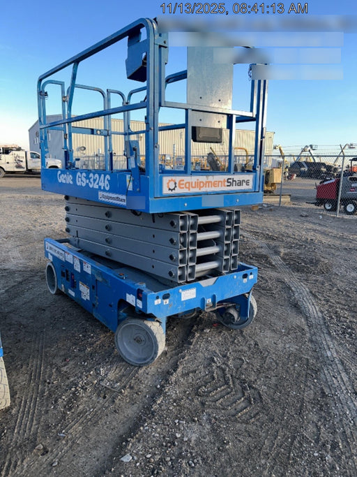 2018 Genie GS-3246 Genie GS-3246 w/Folding rails, Full height swing gate