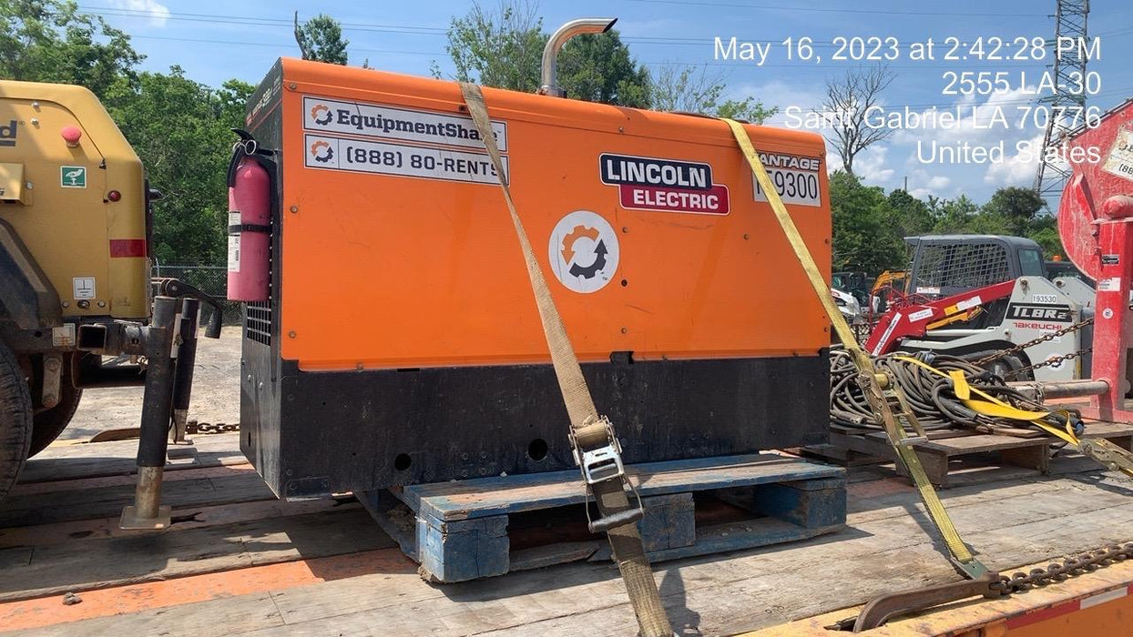 2021 Lincoln Electric Vantage 322 Vantage 322 Ready Pak 3 w/ Decals, ORANGE (includes trailer, cable rack, fender light kit) NO Telematics