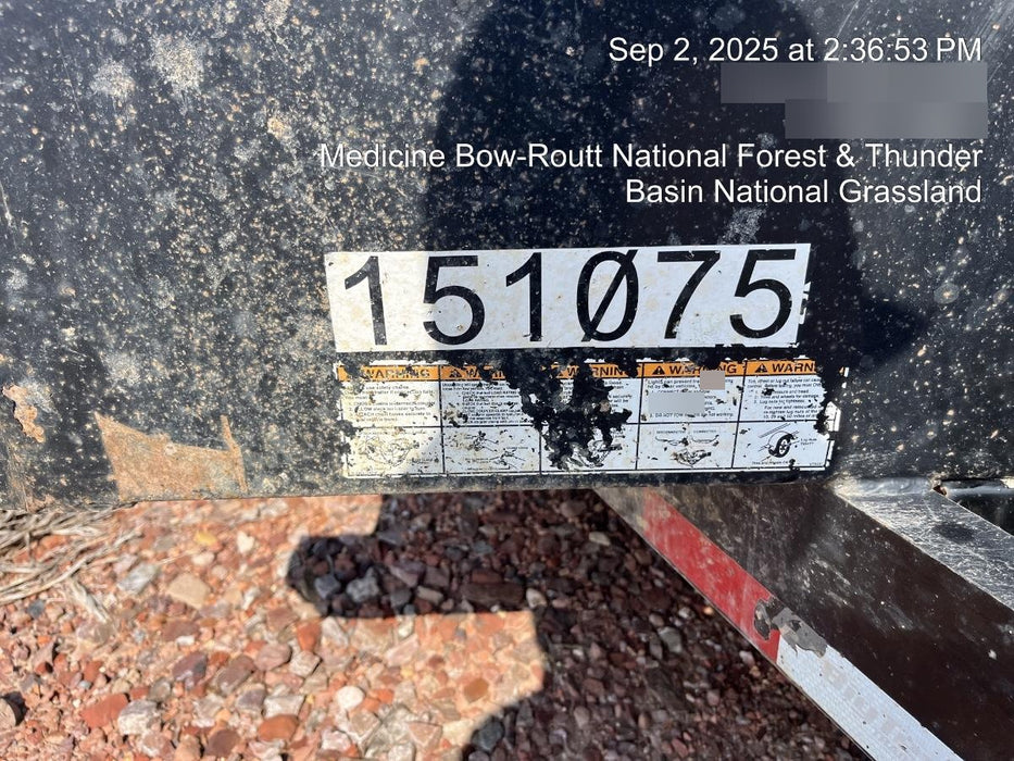 2022 BIG TEX TRAILER 14ET-20BK-MR