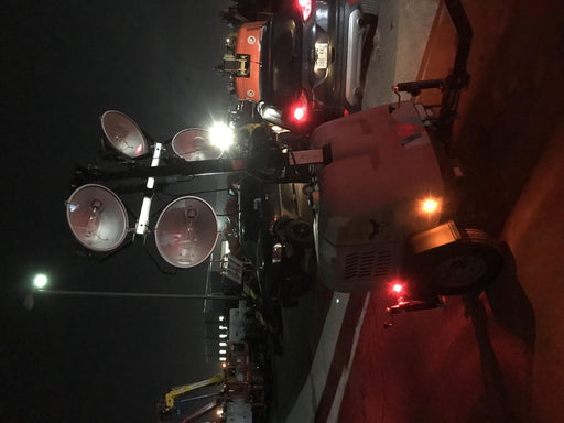 Wacker Neuson LTV6K-MH Wacker Neuson LTV6K Mobile Light Tower w/Fuel Level Sensor Installed