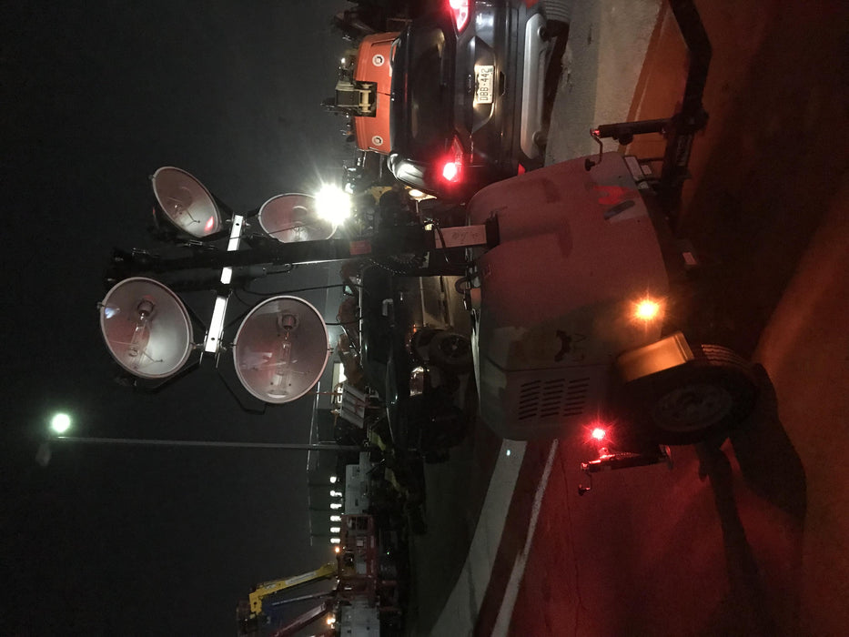 Wacker Neuson LTV6K-MH Wacker Neuson LTV6K Mobile Light Tower w/Fuel Level Sensor Installed