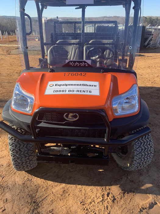 2021 Kubota RTV-X1140W-H Plastic Canopy, Windshield Acrylic Clear, LED Strobe Light, Wire Harness Kit, Back up Alarm