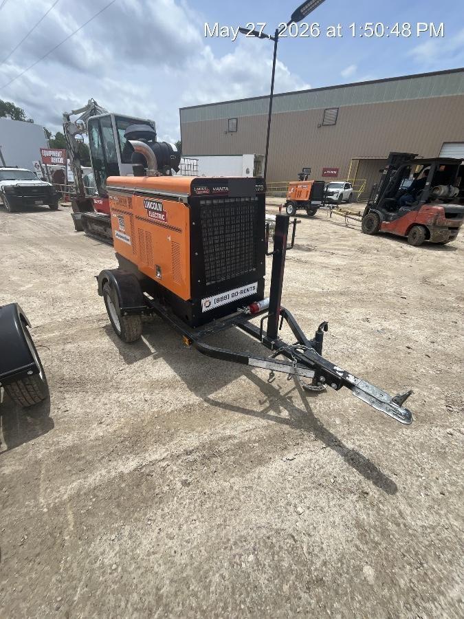 2021 Lincoln Electric Vantage 549X Ready Pak 3, ORANGE (includes trailer, cable rack, fender light kit)