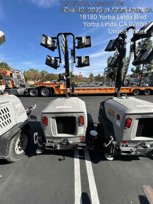 2024 Wacker Neuson LTT4 Diesel, Kohler KDW702, Deep Sea Controller, Auto Start, LED 320W, Bypass Outlet, T3