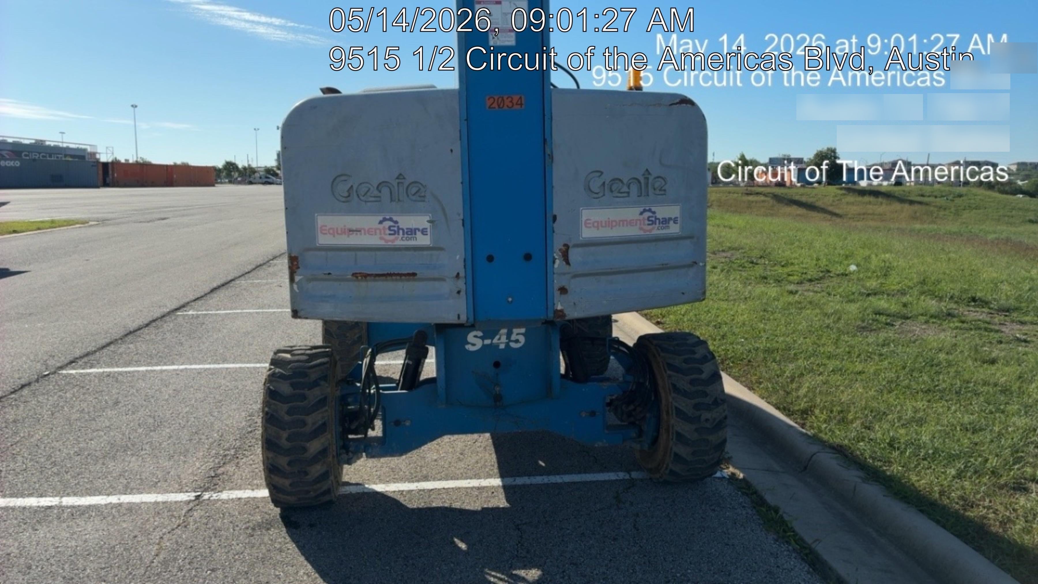 2016 GENIE S-45