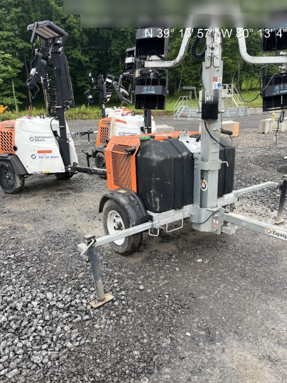 2024 Wanco WLTT-4MM4K Diesel, Deep Sea Controller, Shore Power Plug, Auto Start, (4) 350W LED Floodlights, 4kW Generator, 60 Gal Fuel Tank, 2" Ball, T3