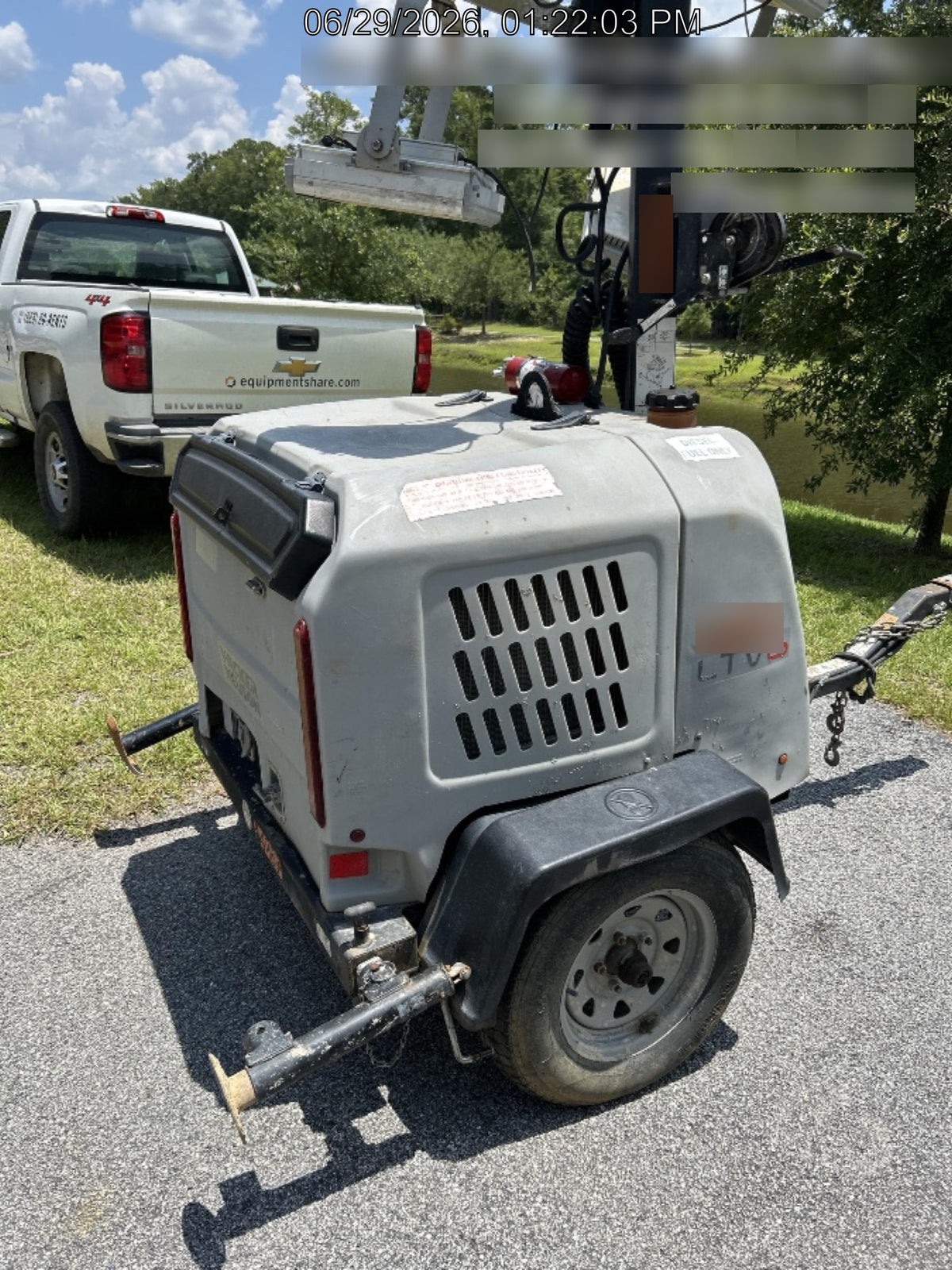2019 Wacker Neuson LTV6K-LED Standard LED Towable Light Tower w/None