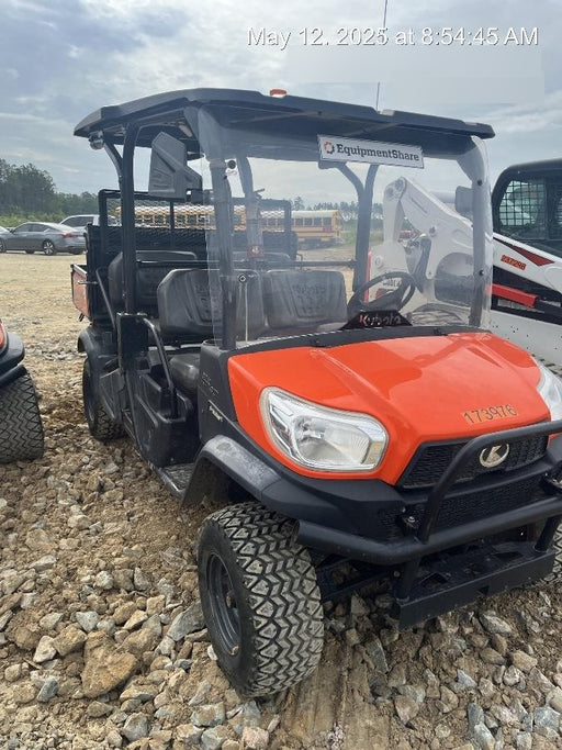 2021 Kubota RTV-X1140W-H Plastic Canopy, Windshield Acrylic Clear, LED Strobe Light, Wire Harness Kit, Back up Alarm