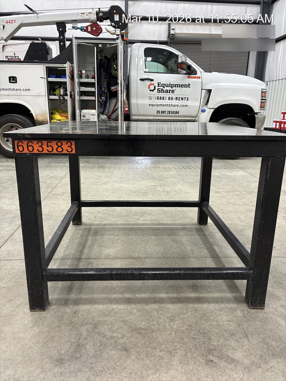 2026 FLUID POWER SUPPORT 4' x 4' Work table
