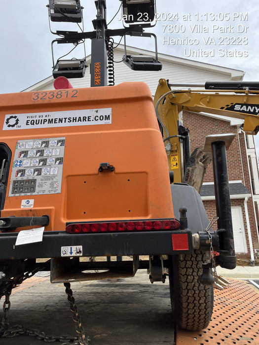 2023 Generac MLT2 Diesel, Flex Switch 120V Input, Powerzone Controller, (4) 320W LED Lights, 4kW Generator, 39.9 Gal Fuel Tank, 2" Ball, T3