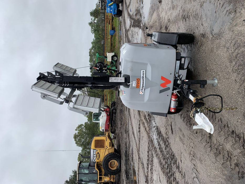 2019 Wacker Neuson LTV6K-LED Standard LED Towable Light Tower w/None