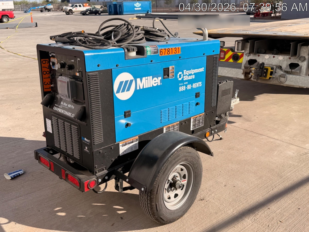 2026 MILLER ELECTRIC BIG BLUE 400