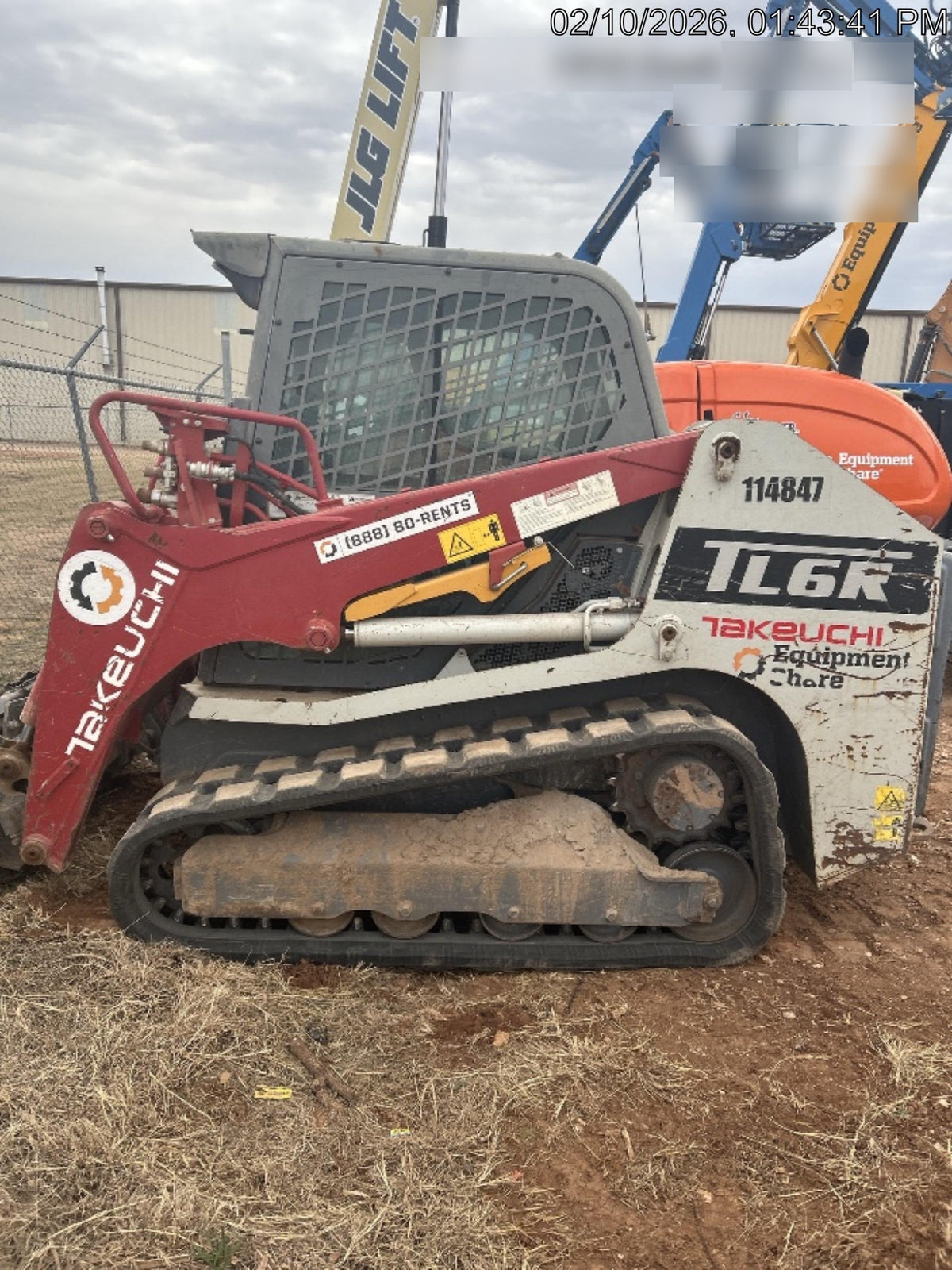 2020 TAKEUCHI TL6CR