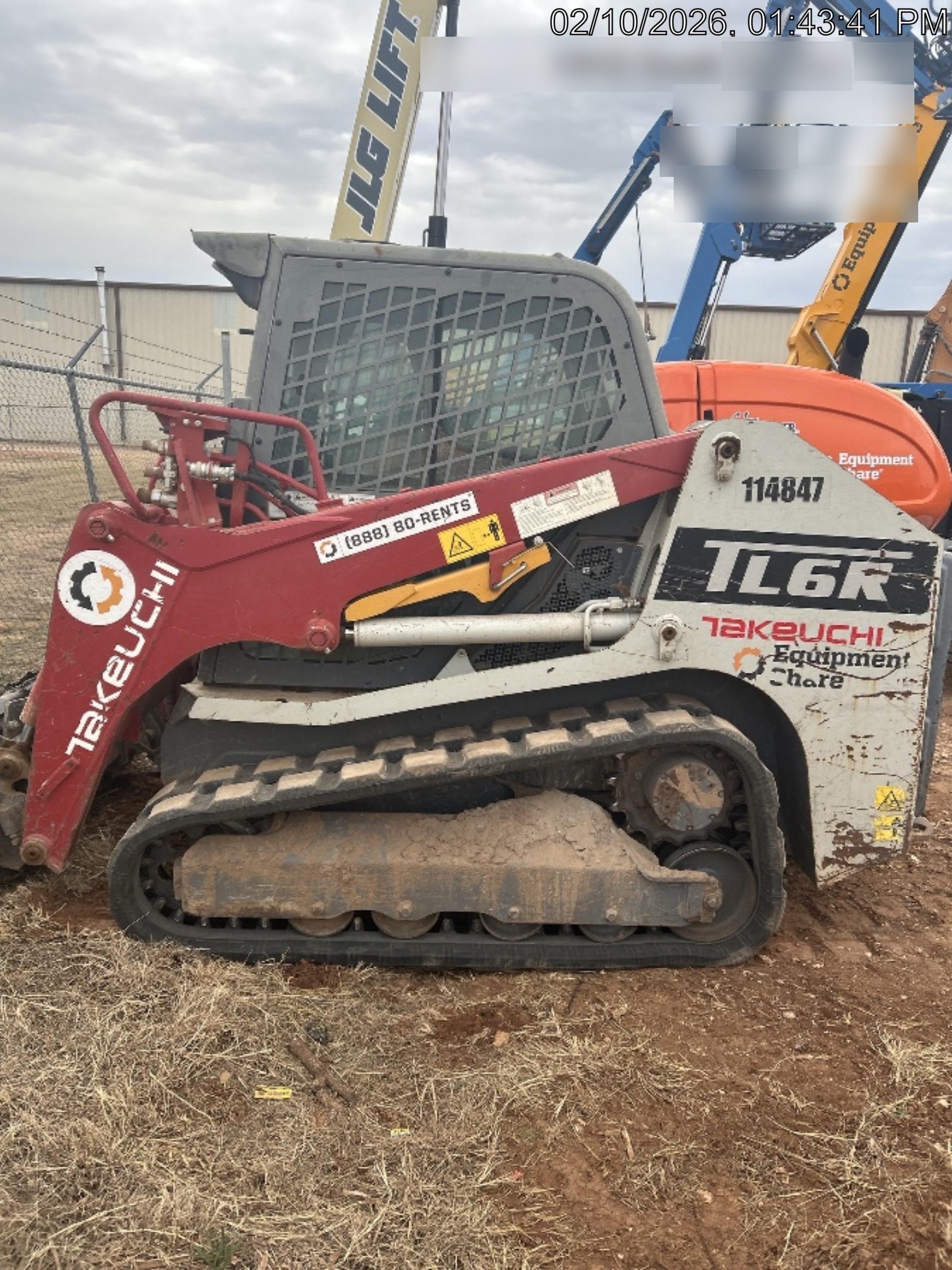 2020 TAKEUCHI TL6CR