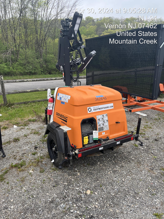 2023 Generac MLT2 Diesel, Flex Switch 120V Input, Powerzone Controller, 
(4) 320W LED Lights, 4kW Generator, 39.9 Gal Fuel Tank, 2" Ball, T3
