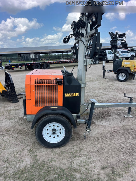 2024 Wanco WLTT-4MM4K Diesel, Deep Sea Controller, Shore Power Plug, Auto Start, (4) 350W LED Floodlights, 4kW Generator, 60 Gal Fuel Tank, 2" Ball, T3