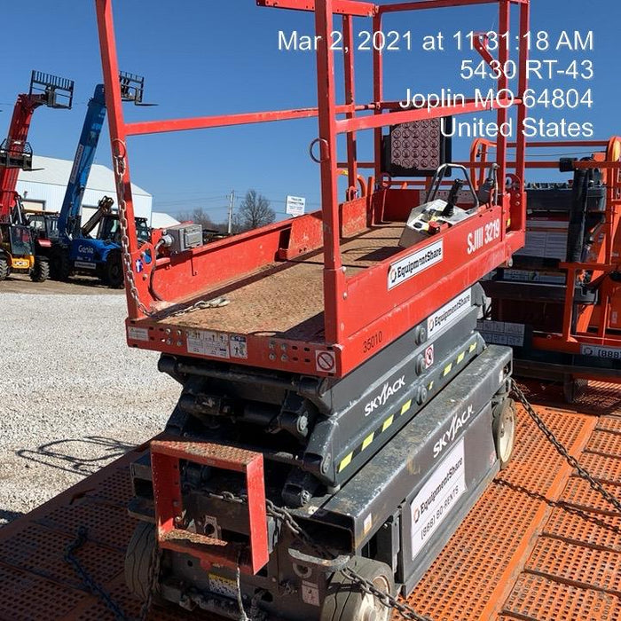 2019 Skyjack SJIII-3219 Standard Options, Trojan Batteries