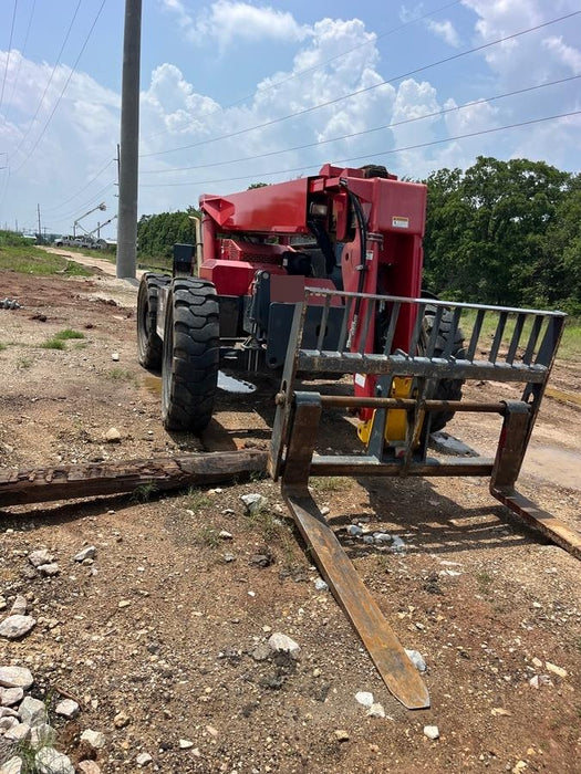 2018 Manitou 12042 Manitou MTA 12042 w/Cab/Heat/AC, Work Lights/Strobe, Aux Hyd, Solid Tires, Lift Hook, 66" Carriage, 72" Forks