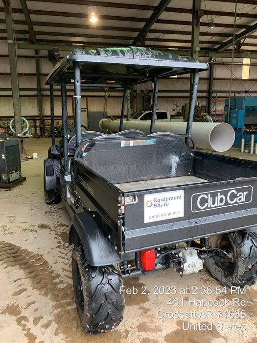 2022 Club Car CA1700D Canopy, Diesel, 4 Passenger