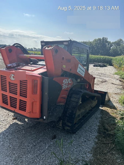 2020 Kubota SVL95-2SHC Cab, Rubber Tracks, Hydraulic Quick Coupler