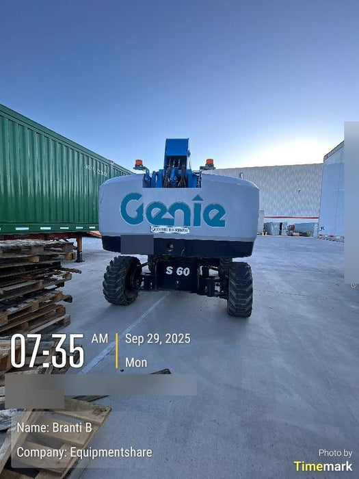 2018 GENIE S-60 X