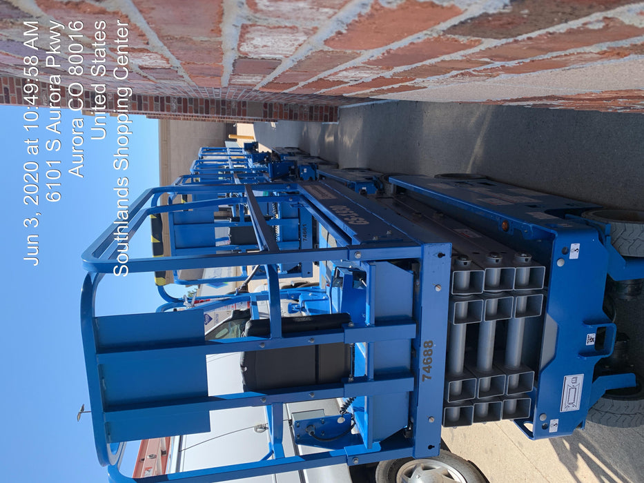 2020 Genie GS-1930 Fixed rails with chain entry gate - Pre A92.20