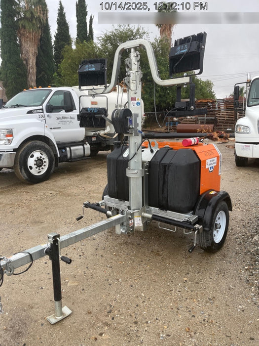 2024 Wanco WLTT-4MM4K Diesel, Deep Sea Controller, Shore Power Plug, Auto Start, (4) 350W LED Floodlights, 4kW Generator, 60 Gal Fuel Tank, 2" Ball, T3