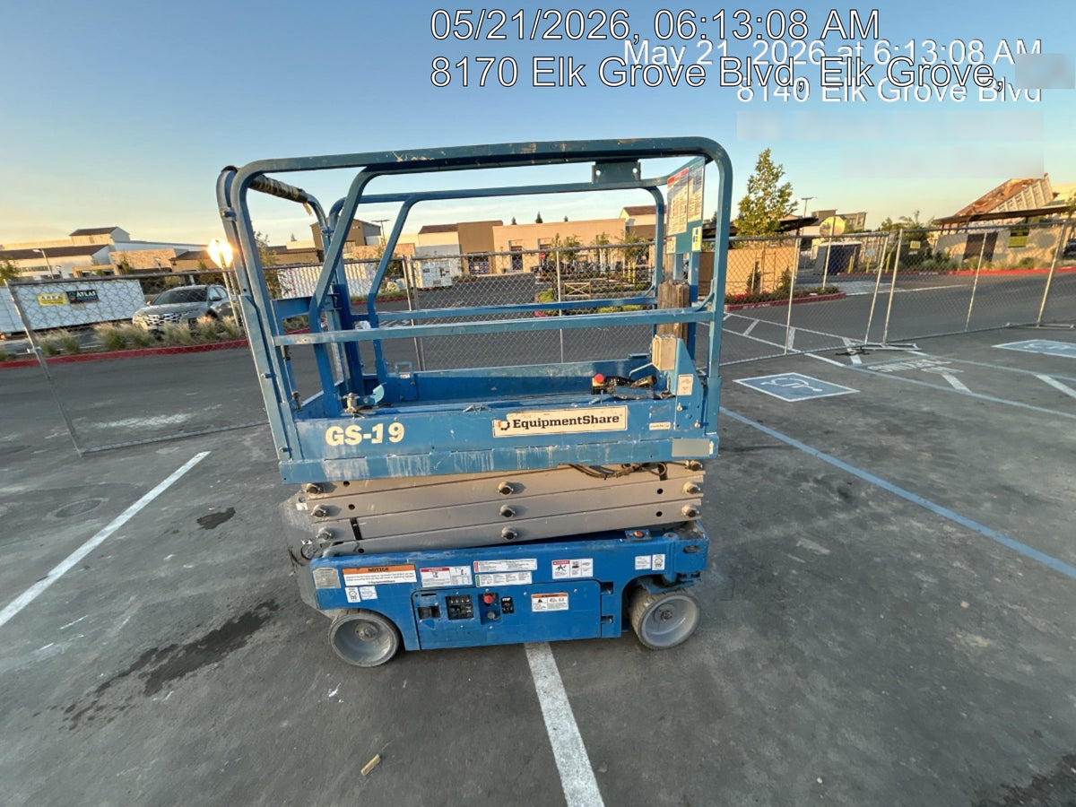 2019 Genie GS-1930 Half Height Swing Gate, 800W Inverter