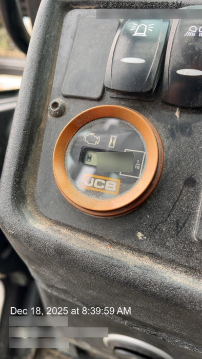 2019 JCB 509-42 JCB 509-42 Enclosed Cab, 74 HP, Solid Tires, Worklights, Beacon, Aux Hydraulics, Lifting Eye w/60" Carriage/60" Forks