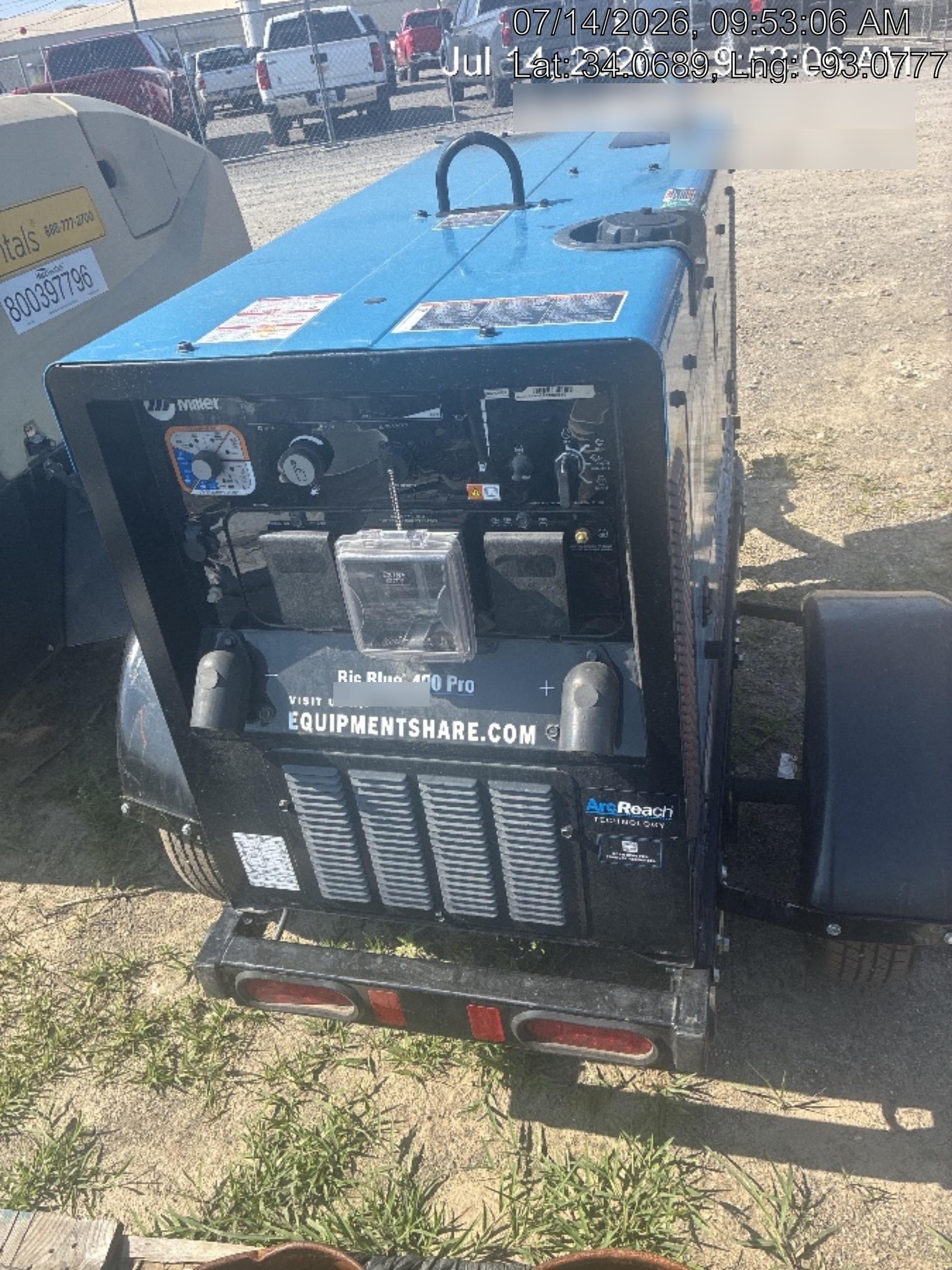 2026 MILLER ELECTRIC BIG BLUE 400