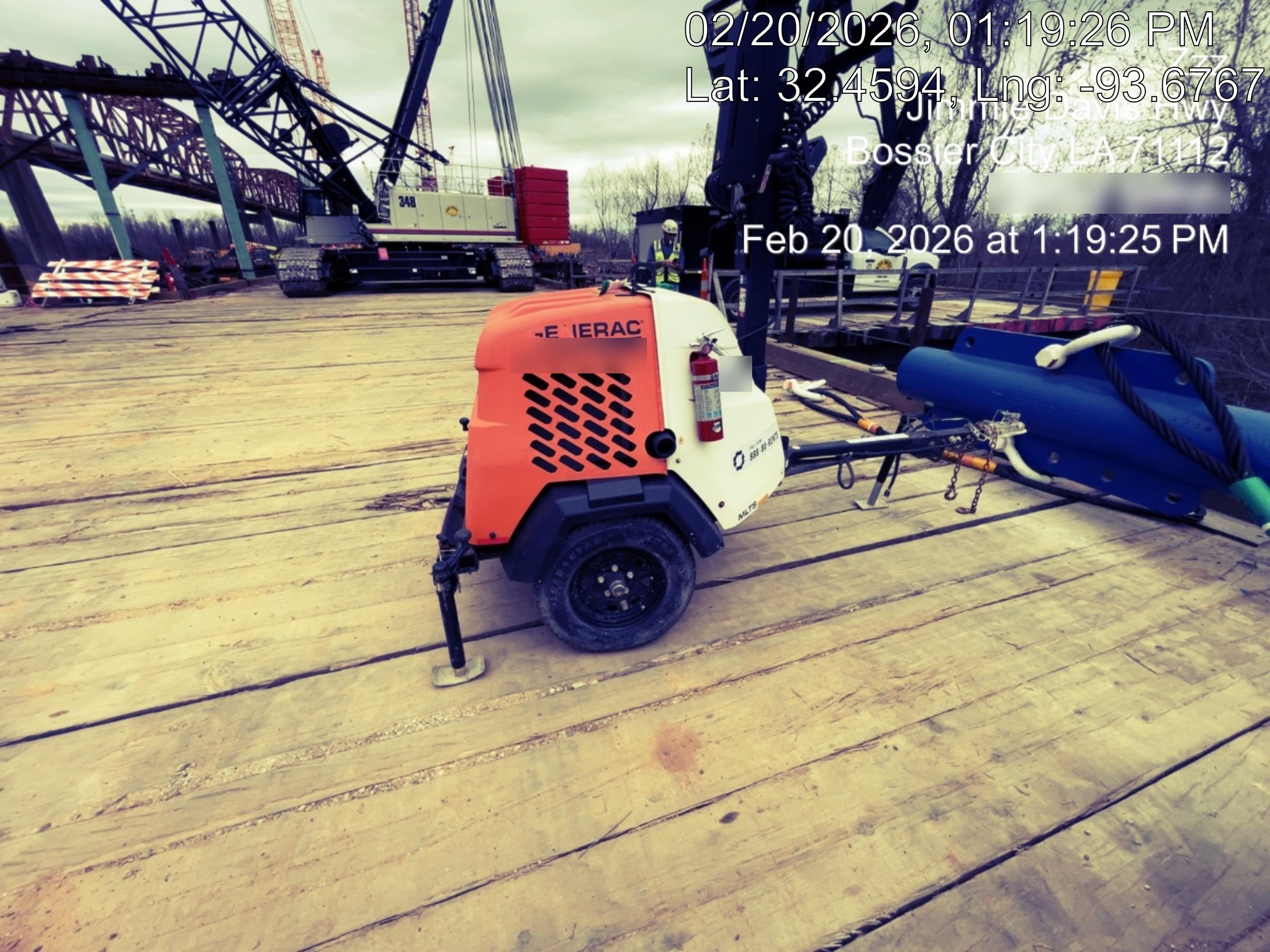 2023 Generac MLT2 Diesel, Flex Switch 120V Input, Powerzone Controller, 
(4) 320W LED Lights, 4kW Generator, 39.9 Gal Fuel Tank, 2" Ball, T3