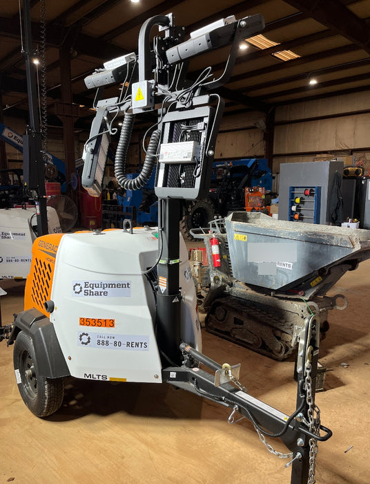 2023 Generac MLT2 Diesel, Flex Switch 120V Input, Powerzone Controller, (4) 320W LED Lights, 4kW Generator, 39.9 Gal Fuel Tank, 2" Ball, T3