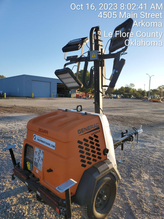 2023 Generac MLT2 Diesel, Flex Switch 120V Input, Powerzone Controller, (4) 320W LED Lights, 4kW Generator, 39.9 Gal Fuel Tank, 2" Ball, T3