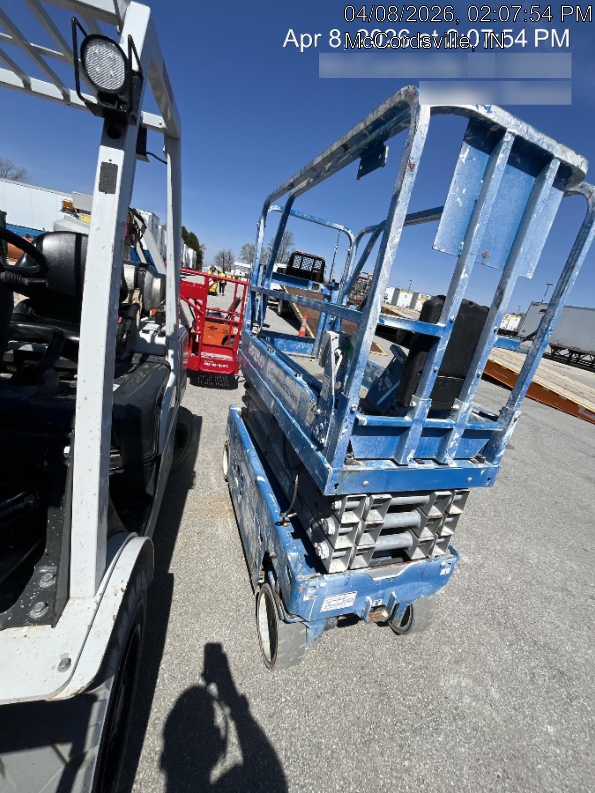 2020 Genie GS-1930 Solid Non Marking Tires, Beacon, Folding rails with half height swing gate