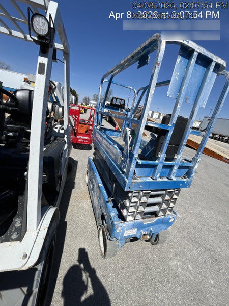 2020 Genie GS-1930 Solid Non Marking Tires, Beacon, Folding rails with half height swing gate
