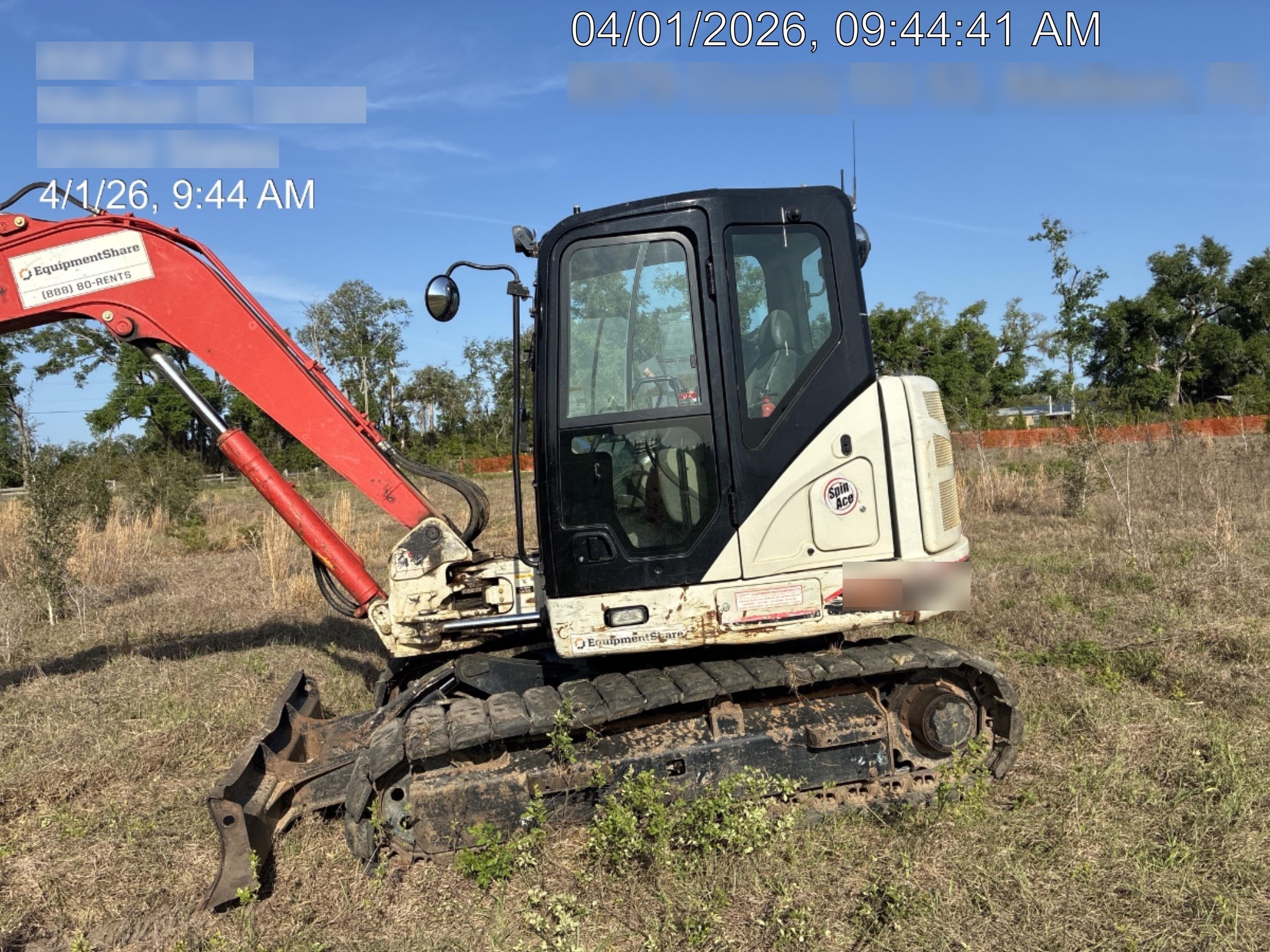 2020 Link-Belt 80X3EX EXC, 7'2" ARM, 17.7" RT, MFH(PJ)