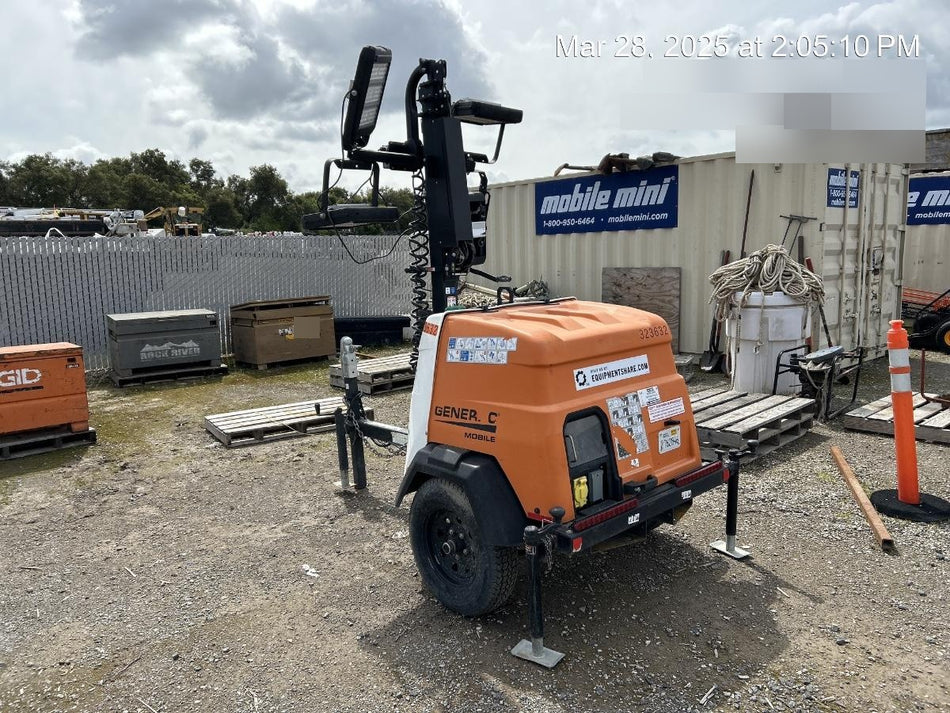 2023 Generac MLT2 Diesel, Flex Switch 120V Input, Powerzone Controller, (4) 320W LED Lights, 4kW Generator, 39.9 Gal Fuel Tank, 2" Ball, T3