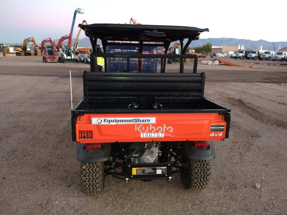 2021 Kubota RTV-X1140W-H Plastic Canopy, Windshield Acrylic Clear, LED Strobe Light, Wire Harness Kit, Back up Alarm