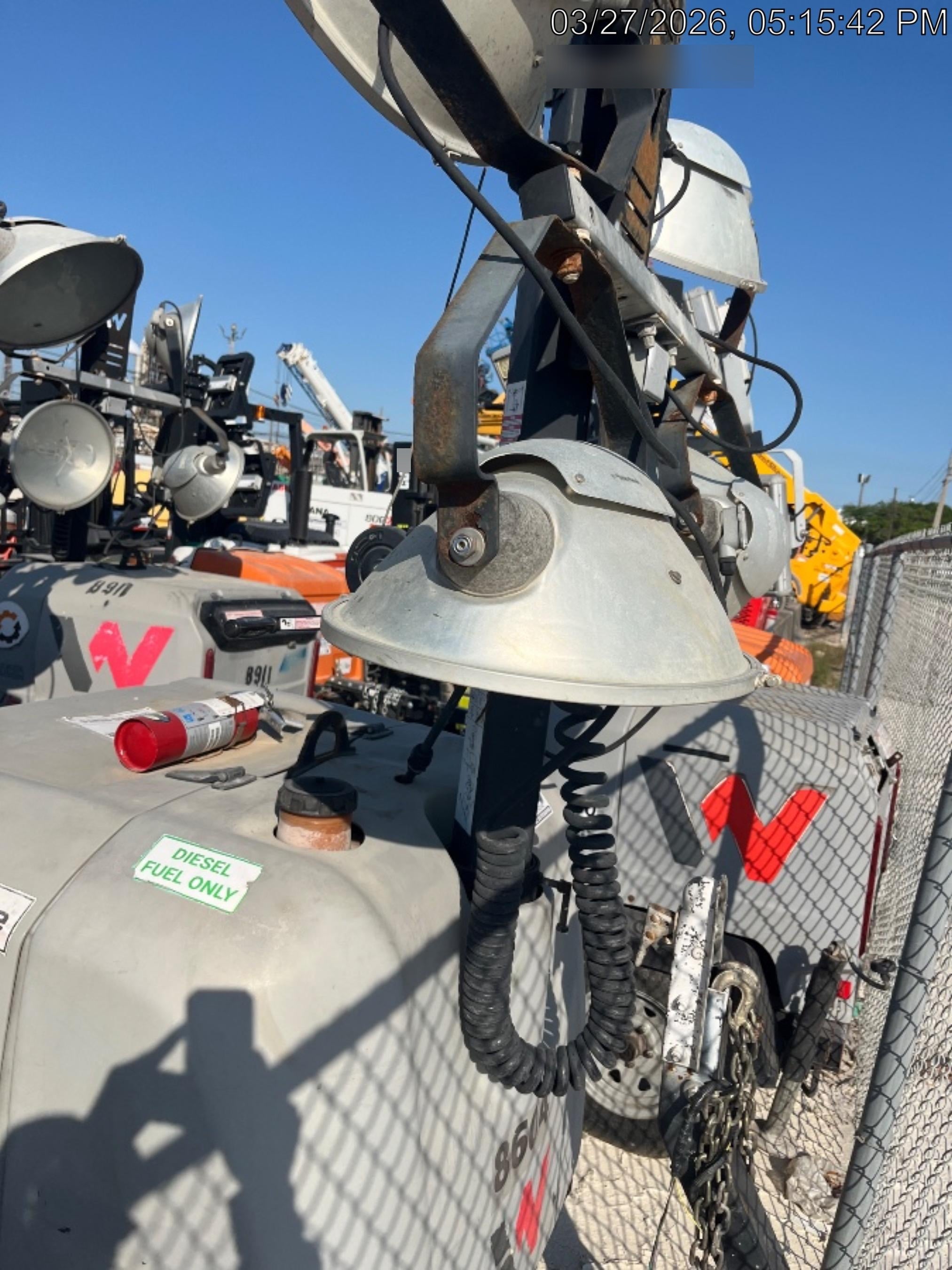 2018 Wacker Neuson LTV6L-MH Wacker Neuson LTV6L Towable Light Tower