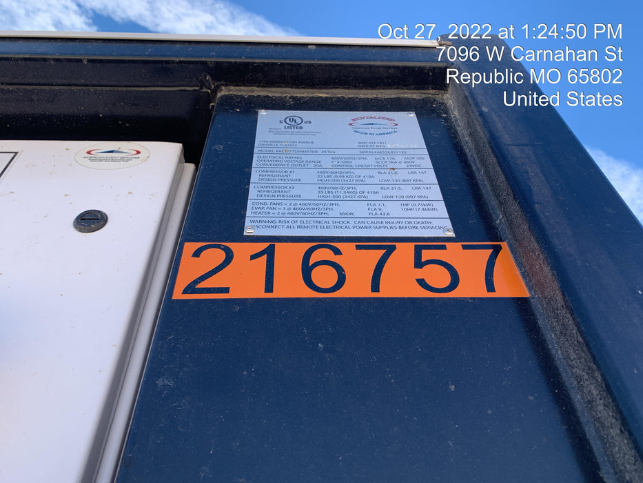 2022 AES AES25TDH44TTA