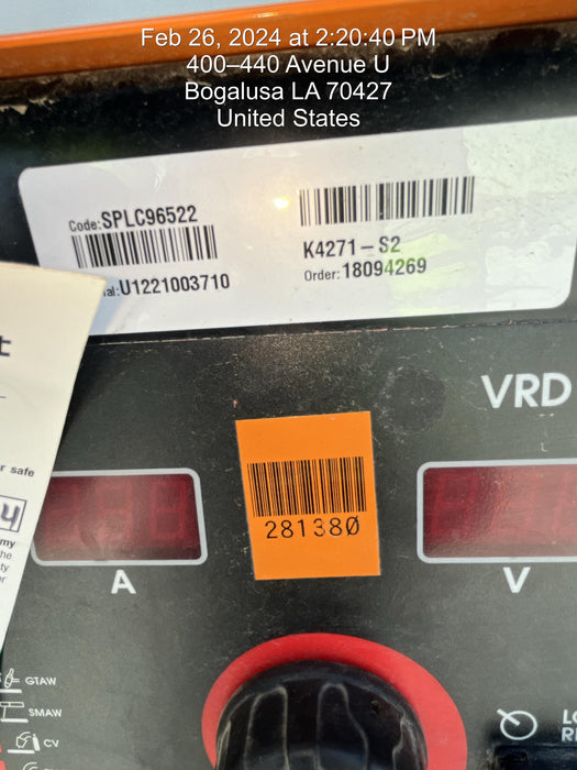 2022 LINCOLN ELECTRIC FLEXTEC 350X