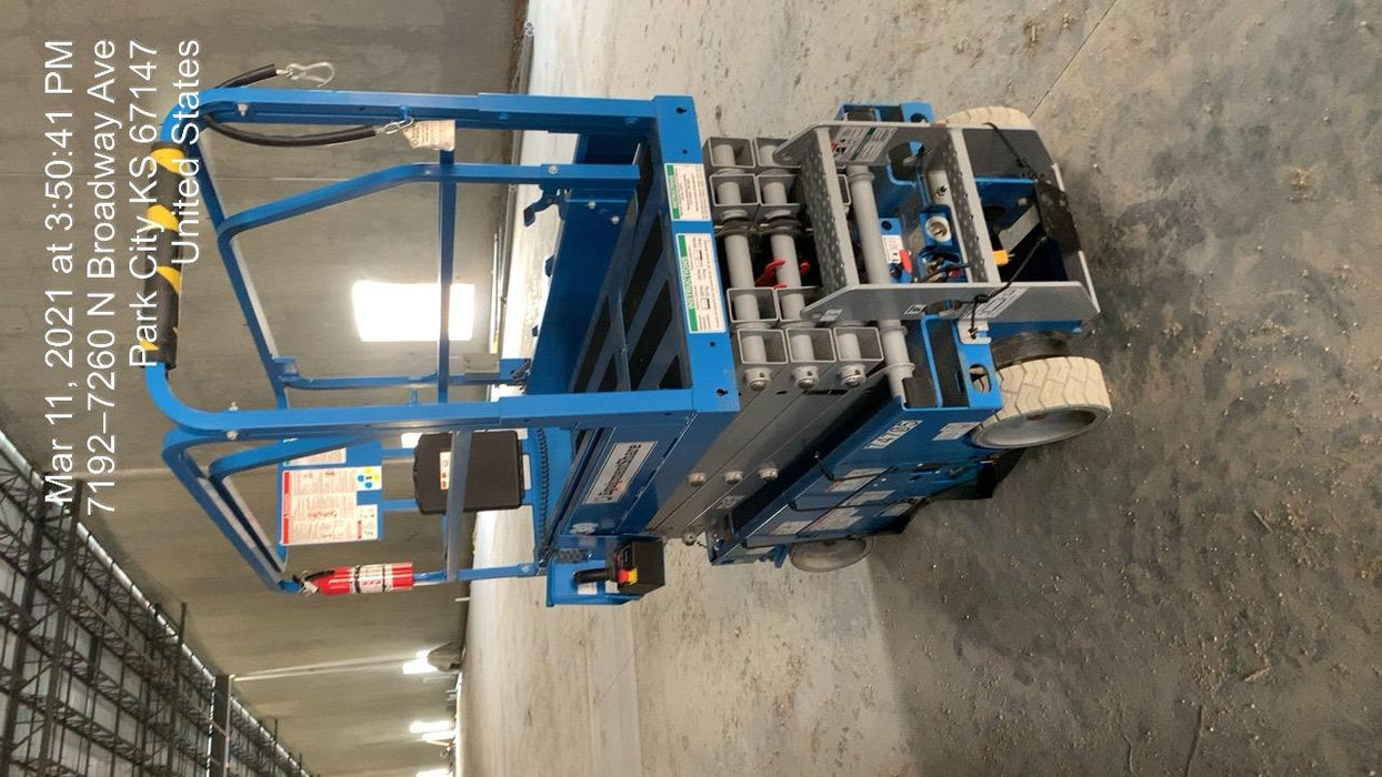 2020 Genie GS-1930 Fixed rails with chain entry gate - Pre A92.20