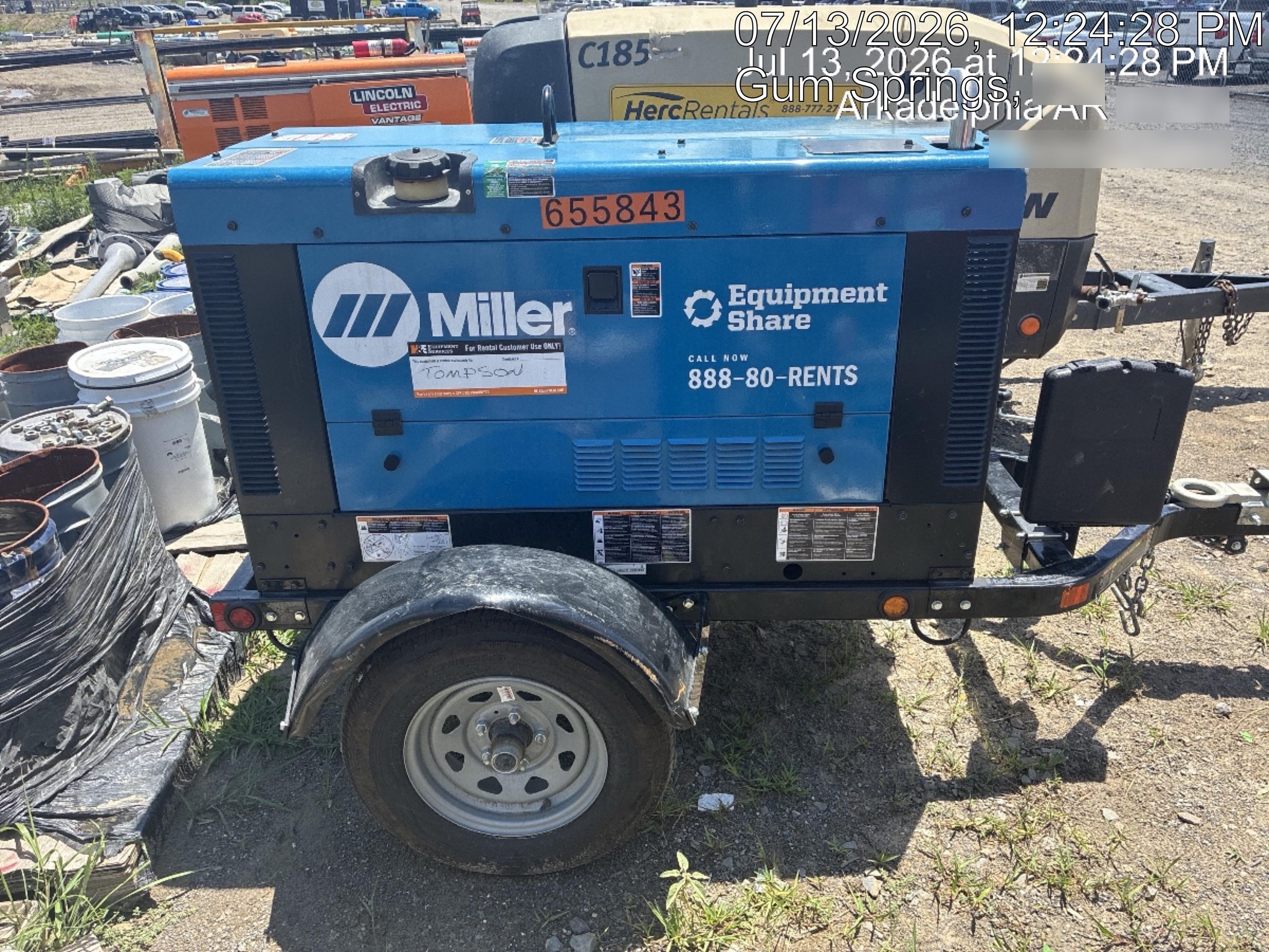 2026 MILLER ELECTRIC BIG BLUE 400