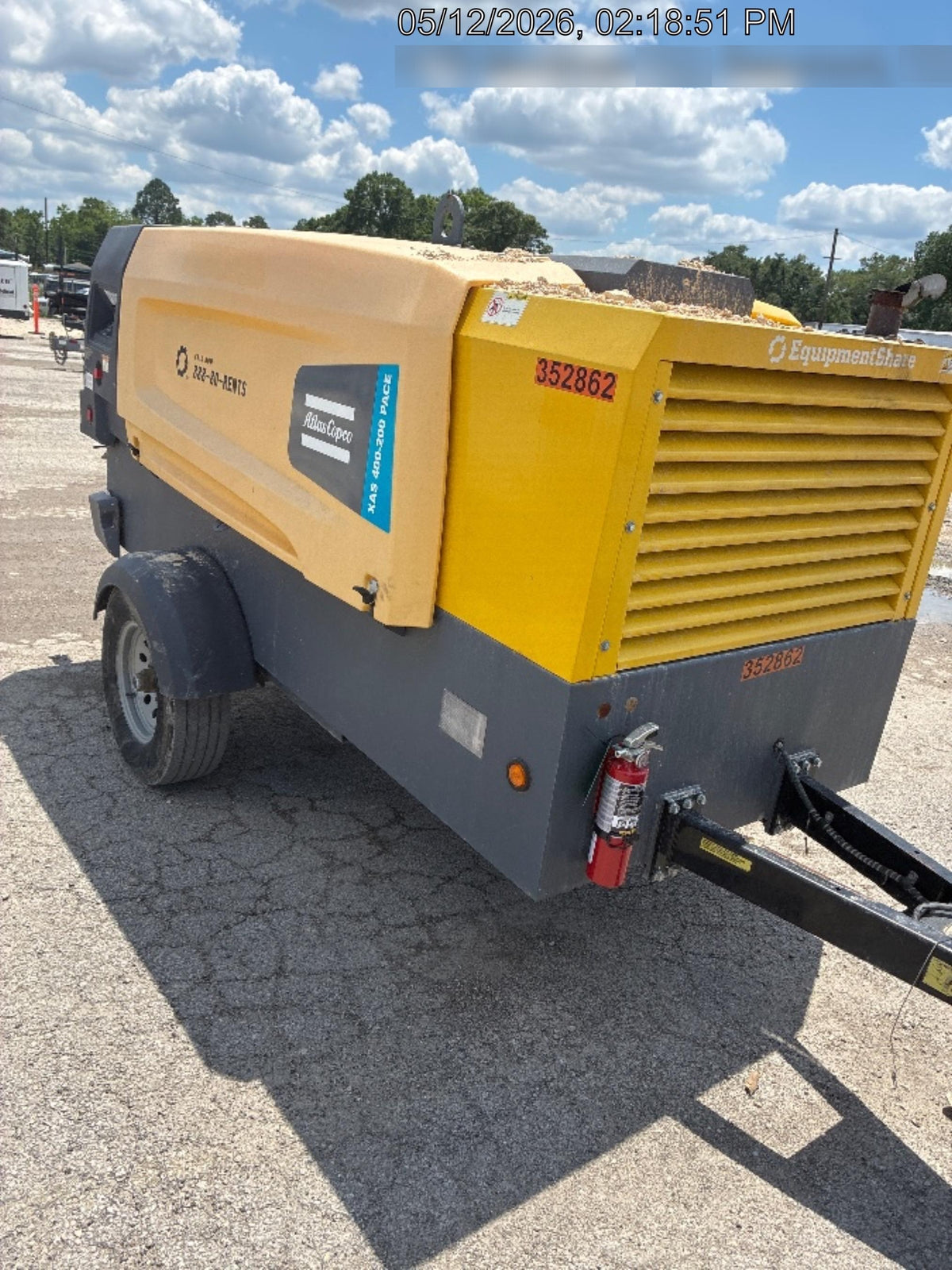 2023 ATLAS COPCO XAS 400-200 PACE PFF