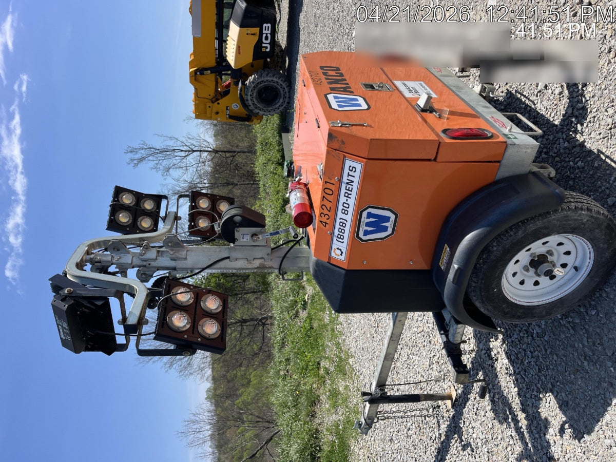 2024 Wanco WLTT-4MM4K Diesel, Deep Sea Controller, Shore Power Plug, Auto Start, (4) 350W LED Floodlights, 4kW Generator, 60 Gal Fuel Tank, 2" Ball, T3