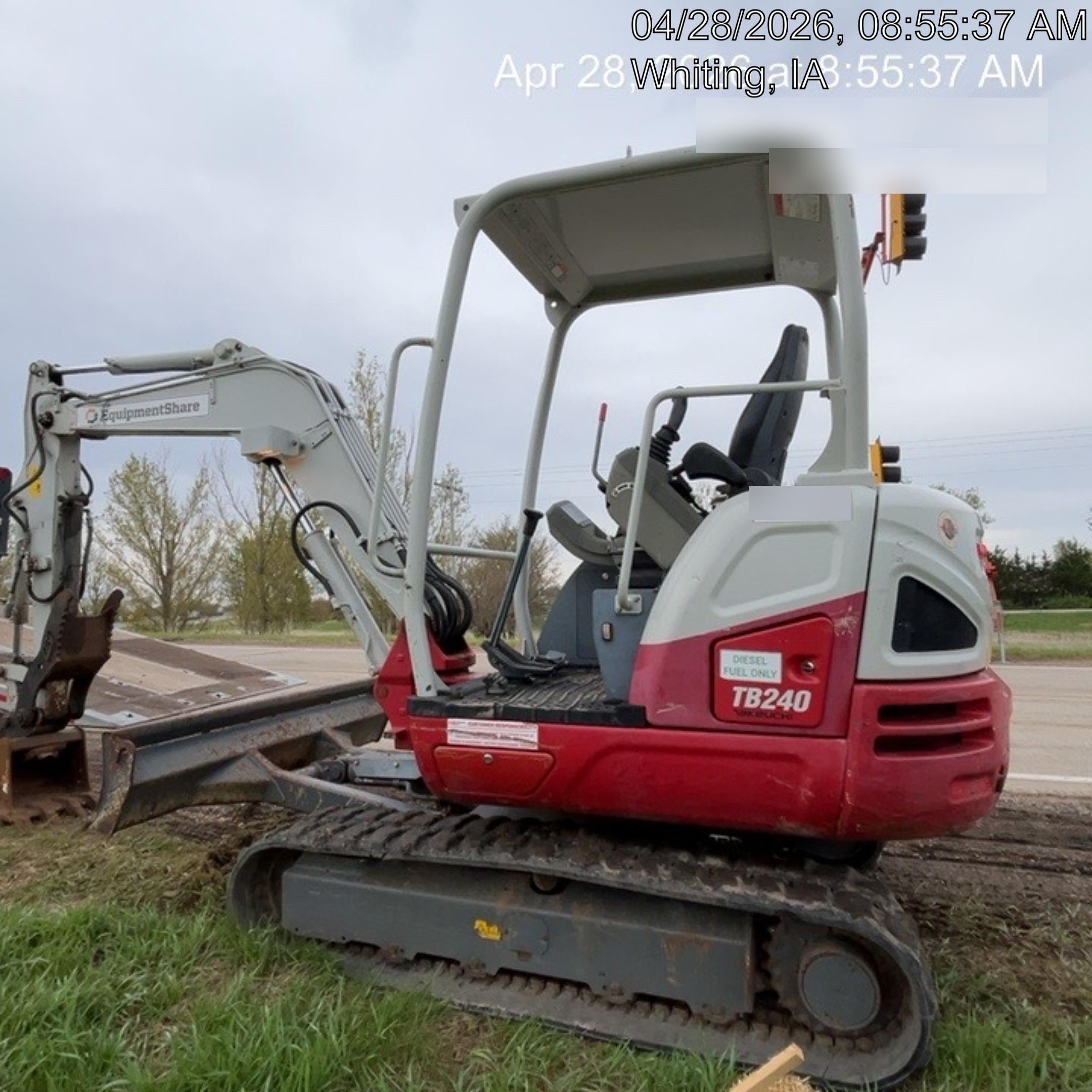 2019 TAKEUCHI TB240