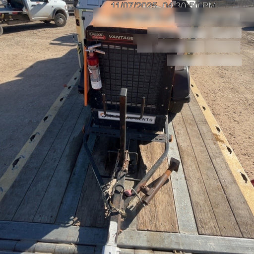 2021 Lincoln Electric Vantage 549X Ready Pak 3, ORANGE (includes trailer, cable rack, fender light kit)