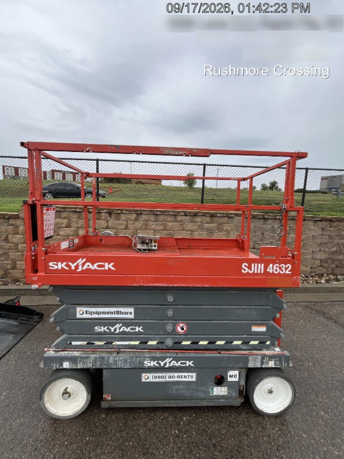 2018 Skyjack SJIII-4632 Standard Rental Specs
