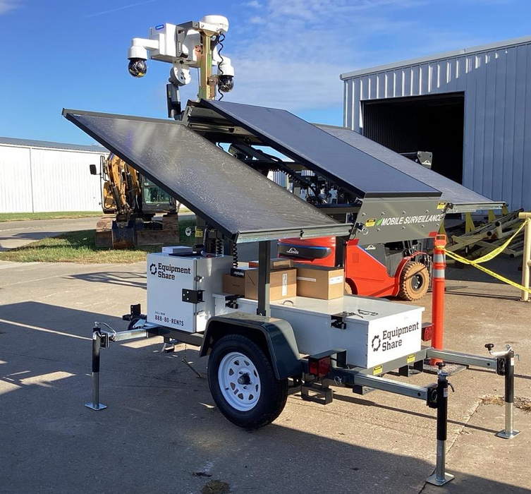 2025 NATIONAL SIGNAL Sunray Solar-Powered Mobile Integrator Tower