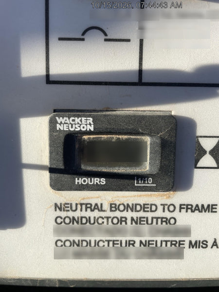 2019 Wacker Neuson LTV6L-MH Standard Options, ES Track Hardware, Fuel Level Sensor